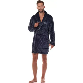 Dámské noční prádlo L&L 2454 M-2XL pánský župan grafit XL-182/120/116