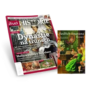 Časopis Živá historie - Předplatné na 2 roky s knihou Bedřich Smetana, Životopis (od č. 4/2026) (do č. 3/2028)
