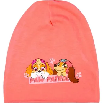 Čepice BAVLNĚNÁ ČEPICE TLAPKOVÁ PATROLA UL 0132890 lososová Velikost: uni