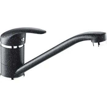 Vodovodní baterie Laveo Dřezová baterie Iga s otočným raménkem - BGG_760D, černý granit