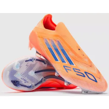 Kopačky Kopačky adidas F50 Elite Laceless FG oranžová/modrá (7,5uk/ 41 1/3EU/ 25,5cm)