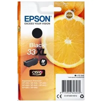 EPSON ink čer Singlepack "Pomeranč" Black 33XL Claria Premium Ink