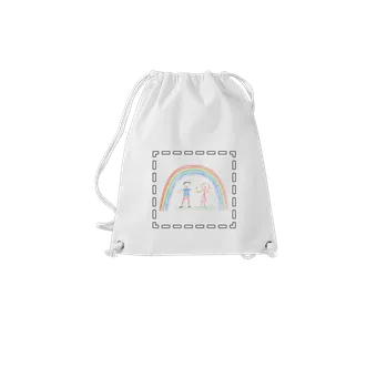 Bastard Dětské kresby - nahraj vlastní vak White