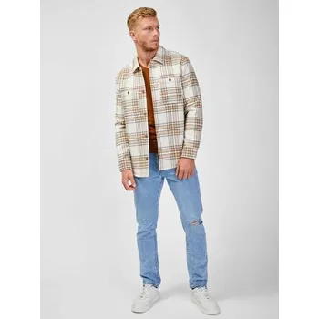 Džíny straight taper logan destroy