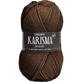 Příze Drops Karisma Uni colour 92 kakao