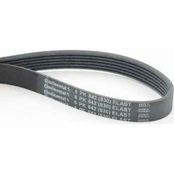 Autodíl ozubený klínový řemen CONTINENTAL CTAM 6PK842 ELAST