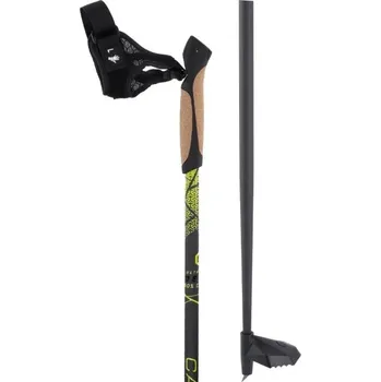 Běžkařská hole Sportovní hole na běžky Arcore UCP DELTA 160 Černá, Žlutá, Hnědá