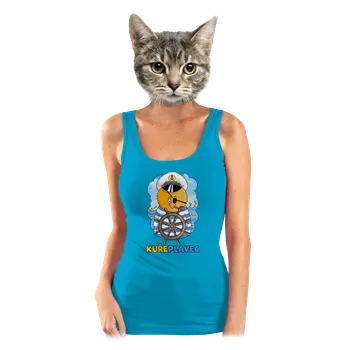 Bastard Kuřeplavec dámské tílko klasické Blue Atol