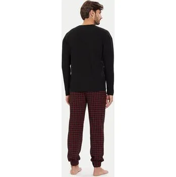 Pánské pyžamo HUGO Pyžamo Jim 50550098 Barevná Relaxed Fit XXL