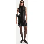 HUGO Úpletové šaty Sbonny 50548258 Černá Slim Fit M