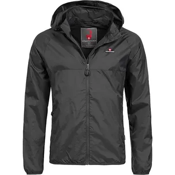 Pánská bunda Pánská větrovka HOHENHORN RIGI L Černá, Bílá, Červená