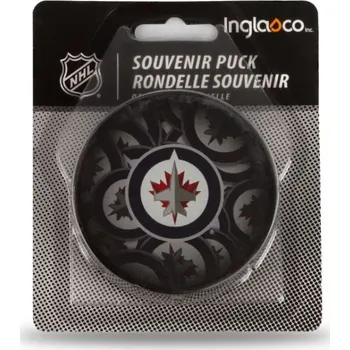 Tkaničky do bot Hokejový puk Inglasco NHL Clone 510AN008209 Vancouver Canucks