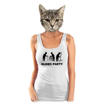 Bastard Oldies party dámské tílko klasické White