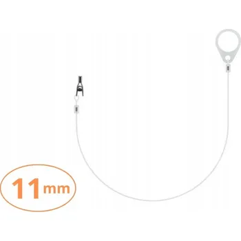 Jednoduchý závěs na procesor řeči s klipem do vlasů