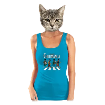 Bastard Chulimanga dámské tílko klasické Blue Atol