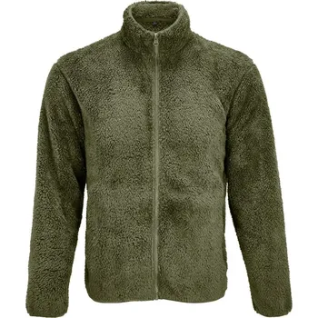 pracovní bunda SOL's Collection Bunda Finch, fleecová, unisex COT25402254904-army XL Army zelená