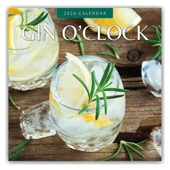 Gin o' Clock - Zeit für Gin 2026 - 16-Monatskalender - Red, Robin