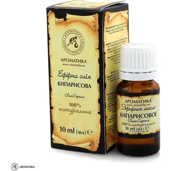 AROMATIKA Cypřišový olej, 100% přírodní, Aromatika, 10 ml