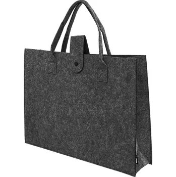 Plážová taška Refelt Shop Lux nákupní taška z RPET - tmavě šedá - AP800093-80