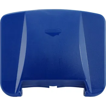 Odpadkový koš Víko na nádobu na odpadky, HENDI, Modrá, 505x415mm