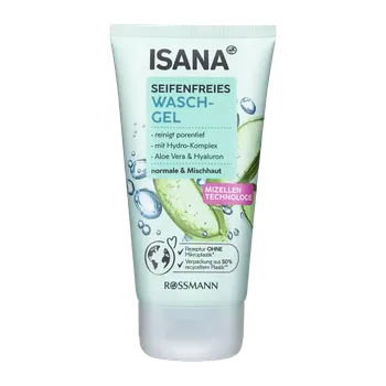 ISANA Micelární čisticí gel Aloe vera a hyaluron 150 ml