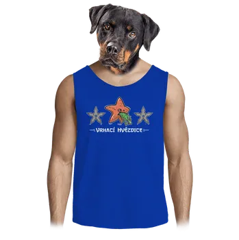 Pánské tílko Bastard Vrhací hvězdice pánské tílko Royal Blue