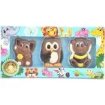 T-Severka Čokoládové figurky z mléčné belgické čokolády 30 g