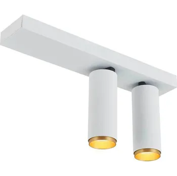 Lampička LOOM DESIGN LED stropní bodové světlo X-Beam, 2-křídlé, bílé bílá, zlatá 2 x 8 W LED - Doprava zdarma