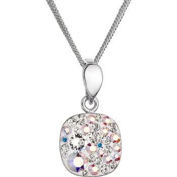 Náhrdelník Stříbrný náhrdelník se Swarovski krystaly 32088.2 ab