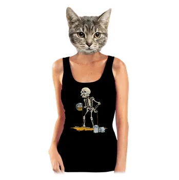 Bastard Kosťa dámské tílko klasické Black