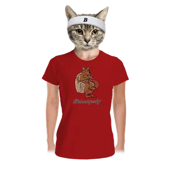 Dámské tričko Bastard Pletu si povely dámské sportovní tričko Red Mal