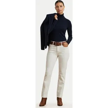 Dámský svetr Lauren Ralph Lauren Rolák 200940470002 Tmavomodrá Slim Fit XS
