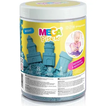 kinetický písek Megapísek - Kinetický písek, Modrý, 1 kg - Novinky