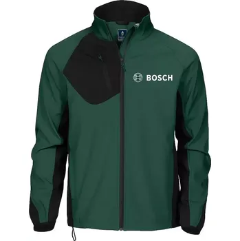 Rybářské oblečení 642422667 Softsheelová bunda XL forest green Bosch