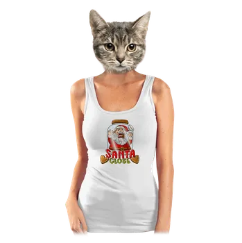 Bastard Santa close dámské tílko klasické White