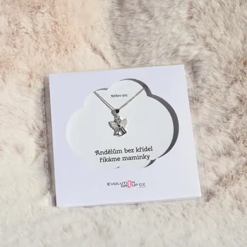 Náušnice Andělům bez křídel říkáme maminky - OB001