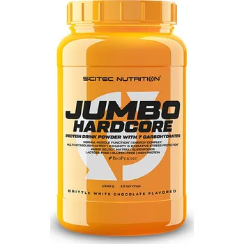 Protein Scitec Nutrition Jumbo Hardcore (1530 g, Grilovaná bílá čokoláda)