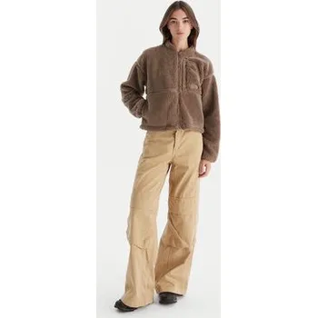 Pánská móda The North Face Fleecová mikina Extreme Pile NF0A88ZB Hnědá Regular Fit XL