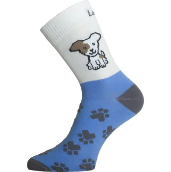 VP2- Veselé ponožky na každodenní nošení - Modrá 518 / (29-33) XS / Modrá