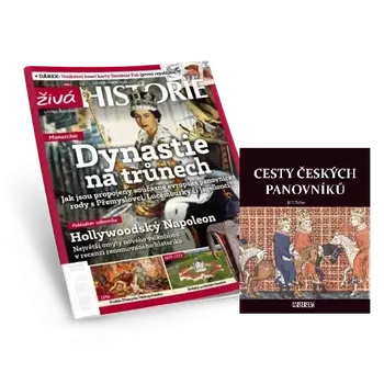 Časopis Živá historie - Předplatné na 2 roky s knihou Cesty českých panovníků (od č. 4/2026) (do č. 3/2028)