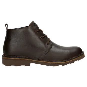 Pánská obuv Hnědé Chukka Boty Z Pull Up Kůže Wojas 2412842 46