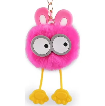 Klíč Přívěsek na batoh / klíče Varianta: 3 růžová ostrá, Balení: 1 ks