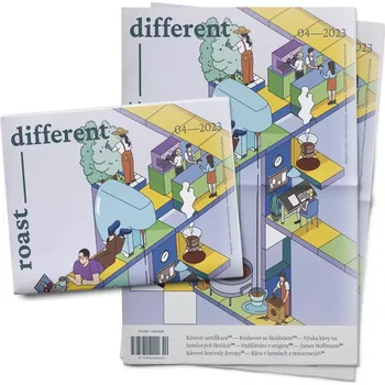 Časopis Časopis Roast Different 04-23 - objednávky do 15:00 doručíme zítra