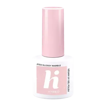Lak na nehty Hi Hybrid UV gel lak na nehty 103 Glossy Marble 5 ml