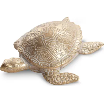 Váza DEKORAČNÍ SOŠKA ELI 13X10X5 CM ZLATÁ