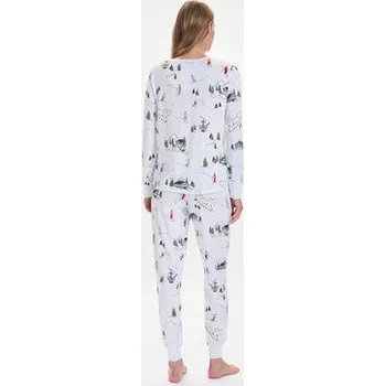 Dámské noční prádlo Kate Spade Pyžamo KSI92765F Světle modrá Regular Fit M