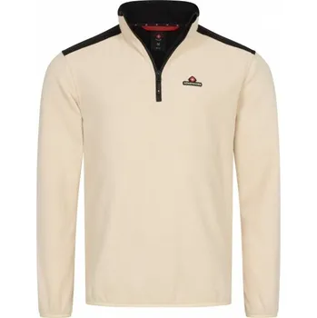 Pánská mikina Pánská fleecová mikina HOHENHORN SKYJA S Béžová, Černá