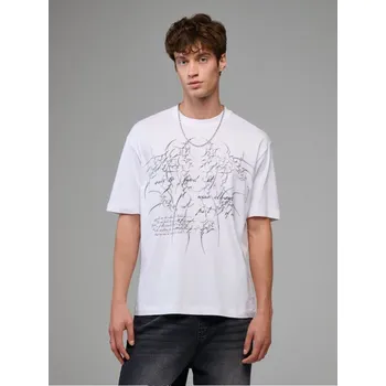 Pánské tričko Tričko s potiskem - XL - House - bílý - 012HF-00X