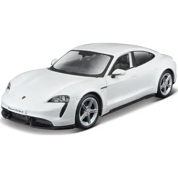autíčko Maisto Porsche Taycan Turbo S 1:44 bílá