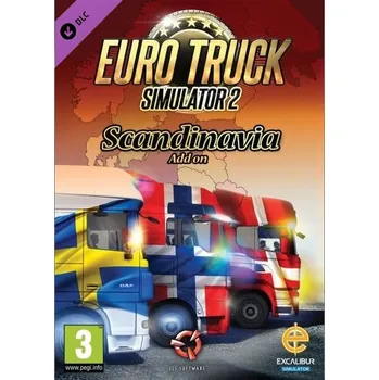 Počítačová hra Euro Truck Simulátor 2 Scandinavia (PC)
